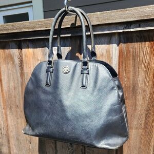 Tory Burch Dome Shaped Leather Satchel